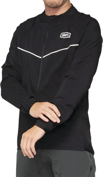 Jacheta MTB 100% Windbreaker Corridor Black-1