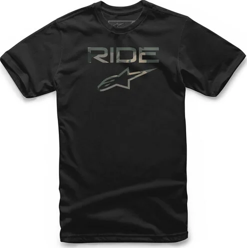 Tricou ALPINESTARS Ride 2.0 Camo Black S, 1, nordicamoto.ro