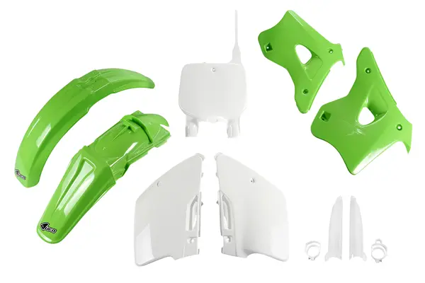 Full Body Replacement Plastic Kit Green, White