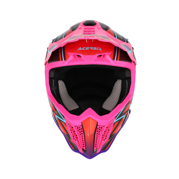 Casca Acerbis Airstrike-X Negru/Roz XXL-8