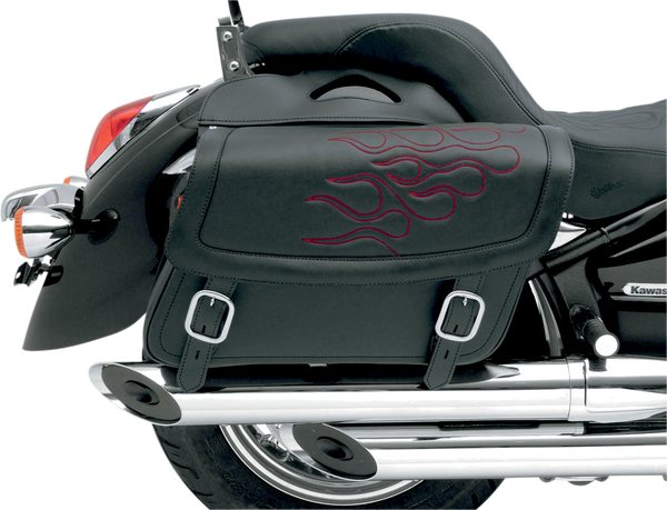 Highwayman Tattoo Saddlebags Red, Black L +, 3, nordicamoto.ro