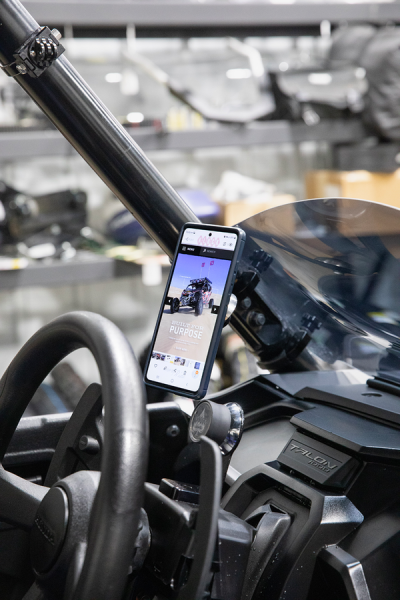 Roll Cage Phone Mount Black, 4, nordicamoto.ro