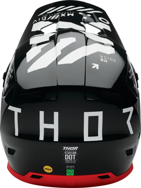 Casca Thor Reflex Sport Strike Mips Red/Gray/Black-3