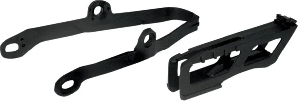 Chain Guide And Swingarm Chain Slider Kit Black