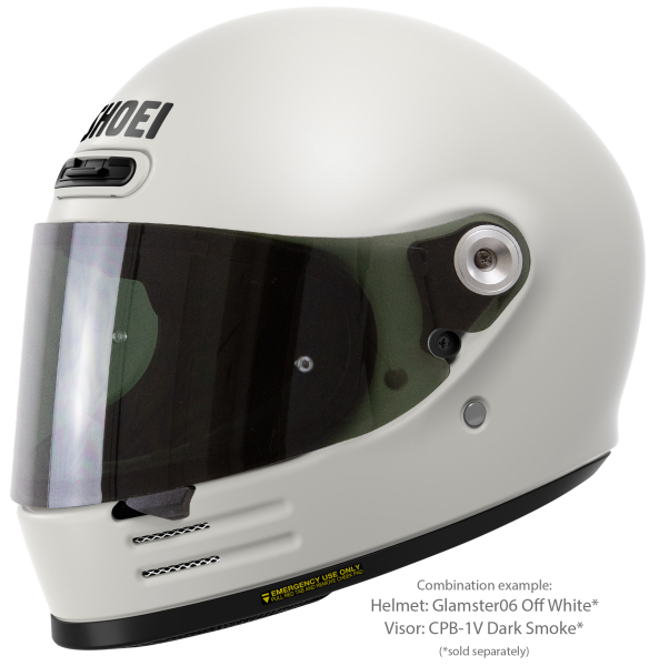 Casca integrala SHOEI GLAMSTER06 Alb XXL-2