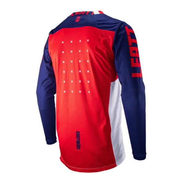 Tricou Leatt 4.5 Lite Royal Navy/Red/White-0