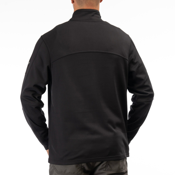 Pulover Klim Glacier 1/4 Zip Mid Layer Black-24