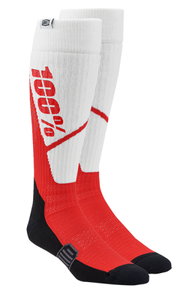 Torque Comfort Moto Socks Red, White -5aa6c9fc1e0512c5bfe09e2b9d07c141.webp