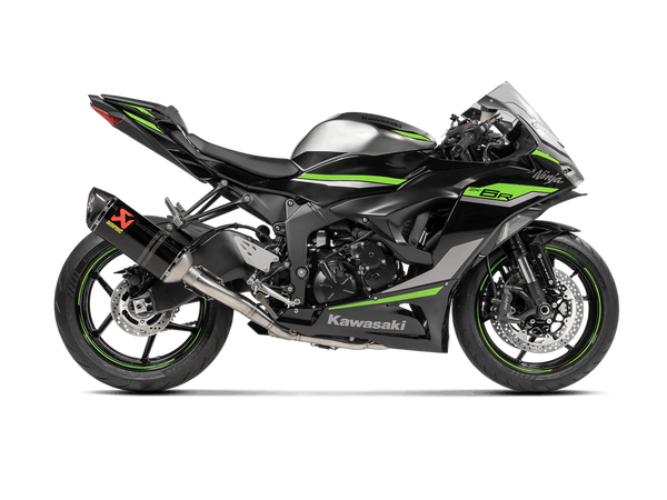 Racing Line Full Exhaust System Street Black -0
