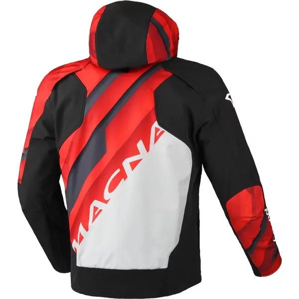 Geaca softshell de vara MACNA ATRACOR DESIGN M Negru/Bej, 4, nordicamoto.ro