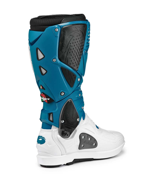 Cizme Sidi Crossfire 3 SRS White/Petrol-0
