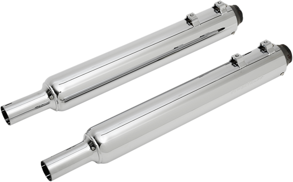 Super Elite 3-1/2(r) Slip-on Mufflers Chrome, 1, nordicamoto.ro