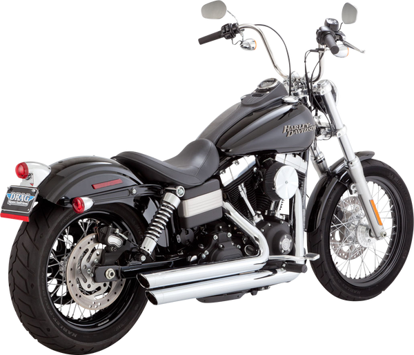 2-into-2 Big Shots Exhaust System Chrome, 2, nordicamoto.ro
