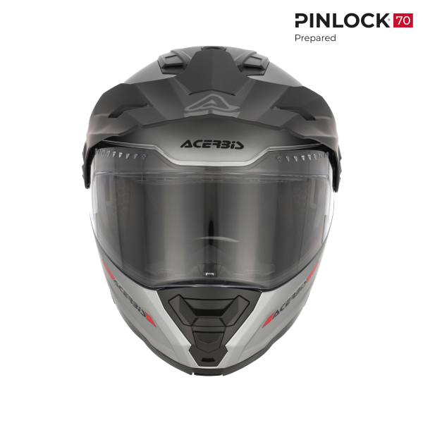 Casca Acerbis Rider Solid Grey-3