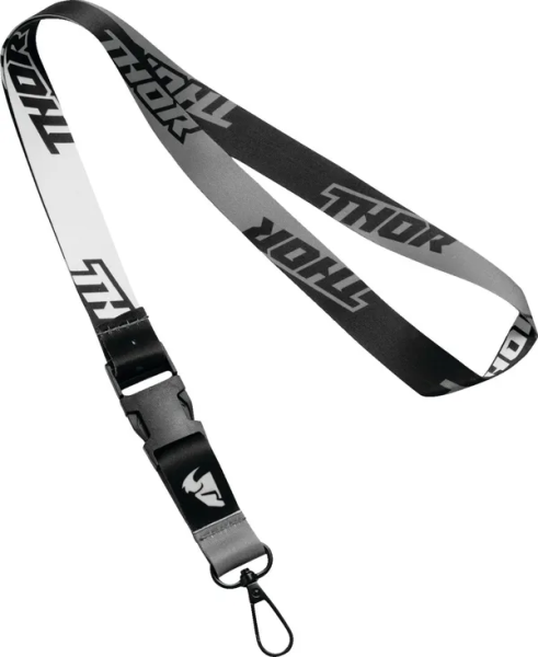 Lanyard Thor Black/Gray/Yellow-0