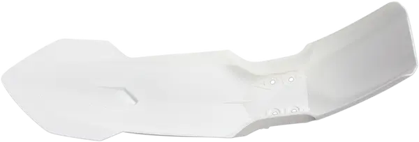 Front Fender Replacement Plastic White-1