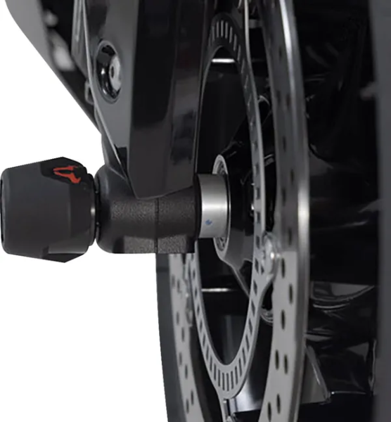 Front Axle Slider Set Black-2