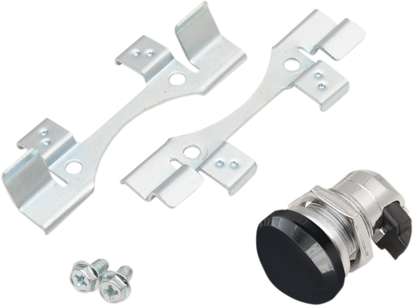 Push-button Fuel Door Latch Black, 1, nordicamoto.ro