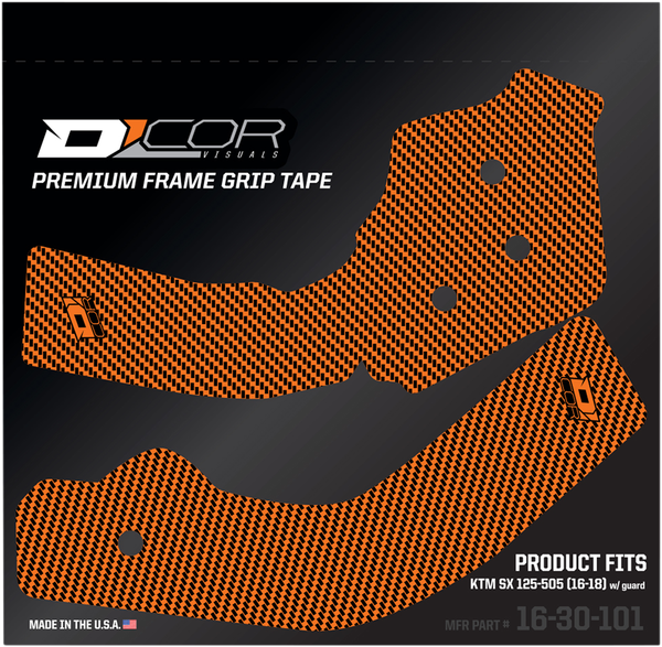 Frame Grip Tape Orange, 1, nordicamoto.ro