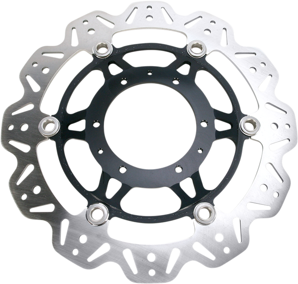 Vr Series Vee-rotor Black, Stainless Steel, 1, nordicamoto.ro