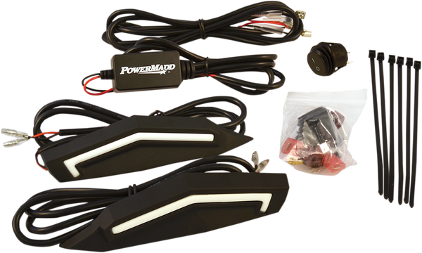 Handguard Led Light Kit Black, Red, White, 1, nordicamoto.ro