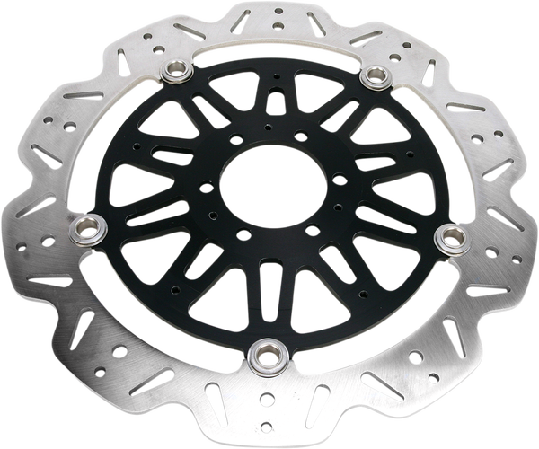 Vr Series Vee-rotor Black, Stainless Steel, 1, nordicamoto.ro