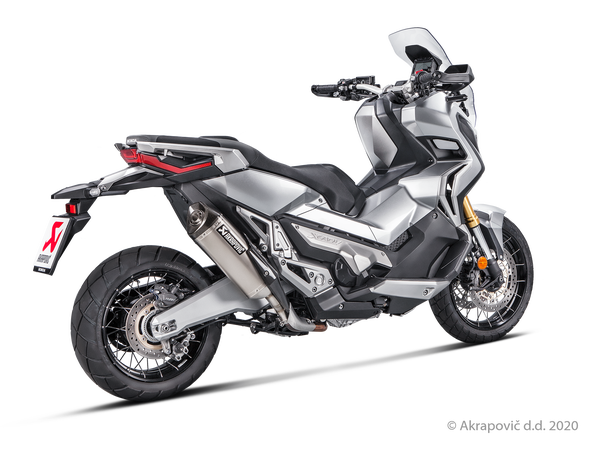 Slip-on Line Muffler Scooter Titanium Look -1