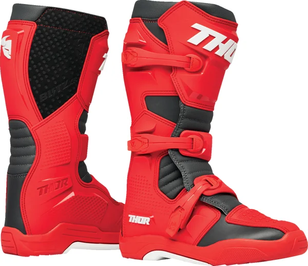 Cizme Thor Blitz XP Red/Black 7, 1, nordicamoto.ro