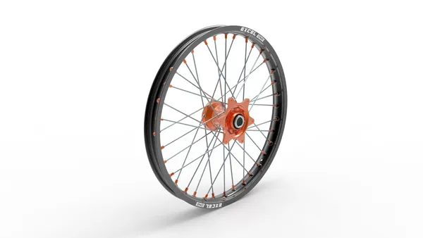 Sport Mx-en Wheel Black, Orange, Silver-0