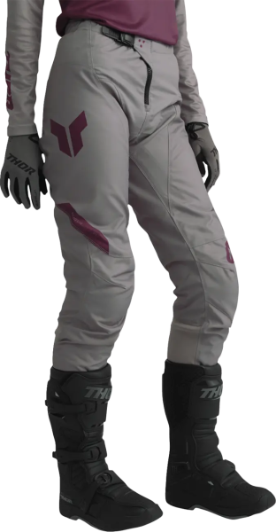 Womens Ridemode Menace Pants Gray-3