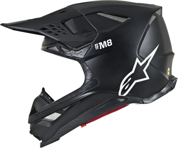 Casca Alpinestars Supertech M8 Solid Matte Black XL, 5, nordicamoto.ro