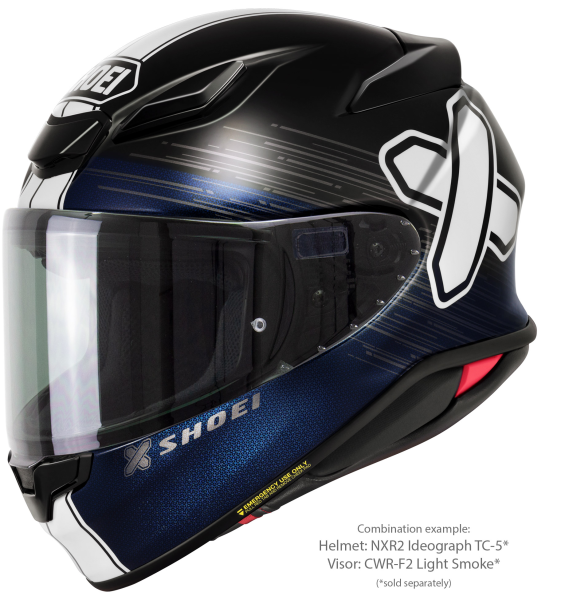 Casca integrala SHOEI NXR2 IDEOGRAPH TC-5 Negru/Albastru/Alb XXL-5