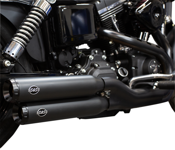 Grand National Slip-on Mufflers Black, 3, nordicamoto.ro