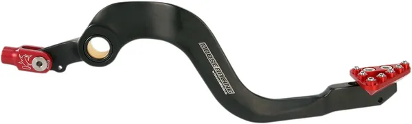 MOOSE RACING Brake Pedal Black, Red -0