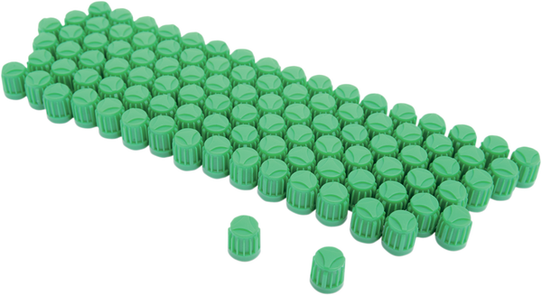 Valve Stem Kit Replacement Cap Green, Natural, 1, nordicamoto.ro
