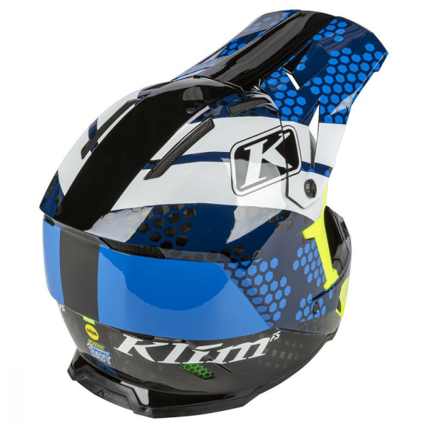 Casca Snow Klim F5 Koroyd ECE/DOT Tactik Kinetik Blue 2021-1