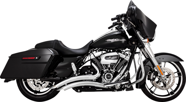 Big Radius Exhaust System Chrome, 4, nordicamoto.ro