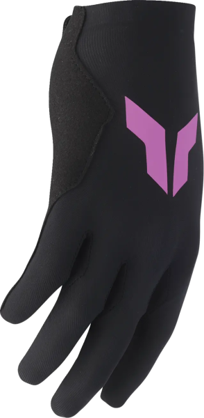 Womens Sportmode Iconic Gloves Black -5