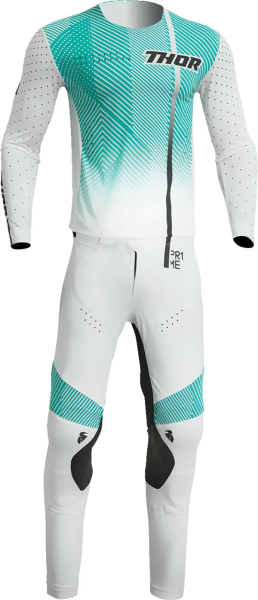 Tricou Thor Prime Tech Teal/White-2