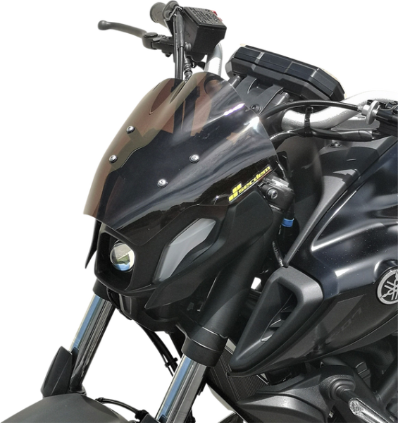 Windscreen For Yamaha Opaque Black, 1, nordicamoto.ro