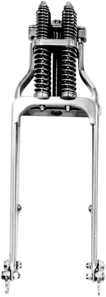 Custom Wide Springer Front Fork Chrome Standard, 3, nordicamoto.ro