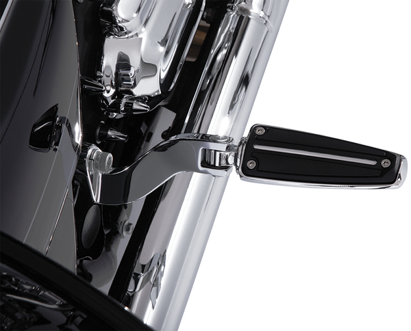 Rail Footpegs Silver, 2, nordicamoto.ro