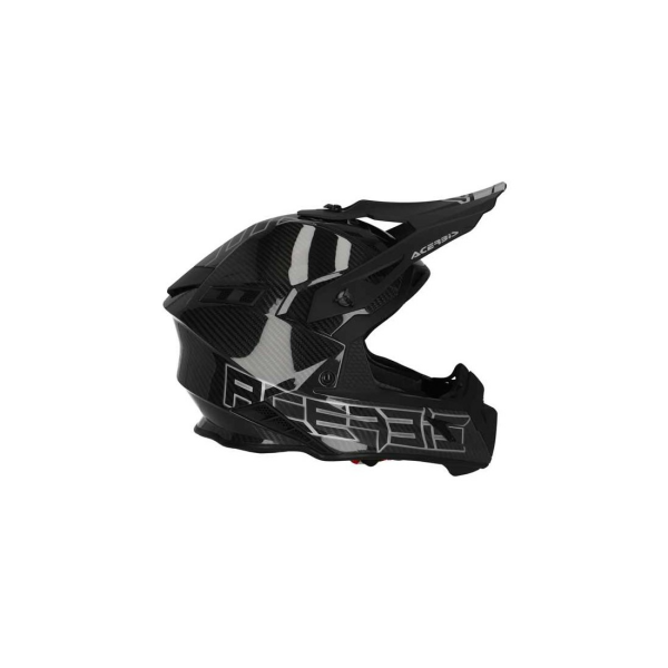 Casca Acerbis Steel Carbon 22.06 Black Grey-0