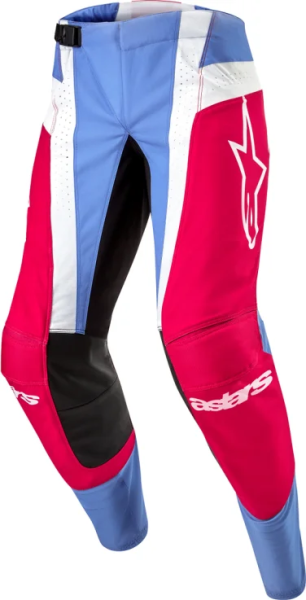 Pantaloni Alpinestars Techstar Ocuri Red/White/Light Blue, 1, nordicamoto.ro