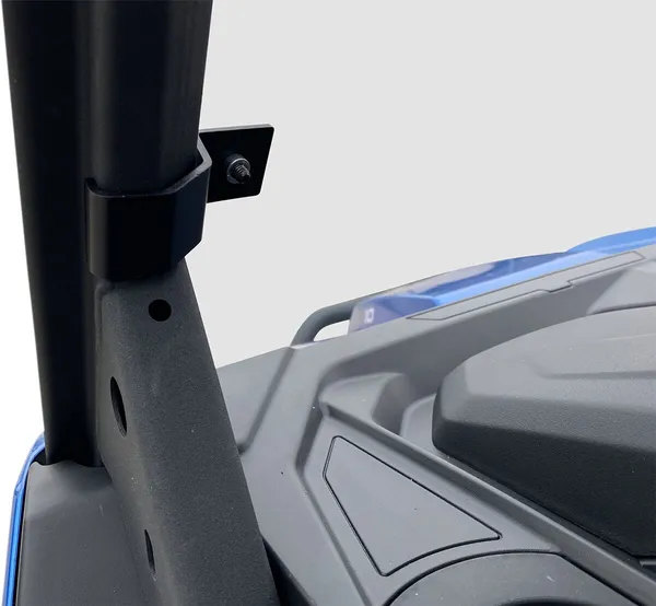 Deluxe Full Folding Windshield Clear -5