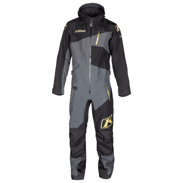 Combinezon Snow Klim Non-Insulated Ripsa Black/Metalic Gold-21