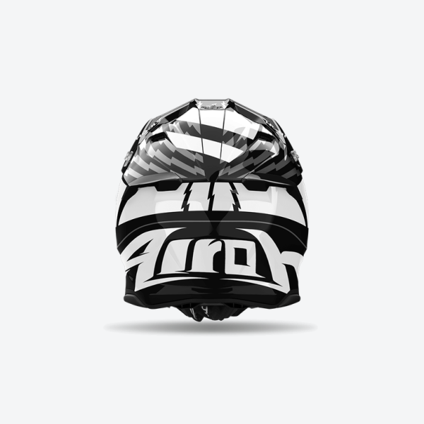 Casca Enduro Airoh Twist 3 Thunder Black/White Gloss-0
