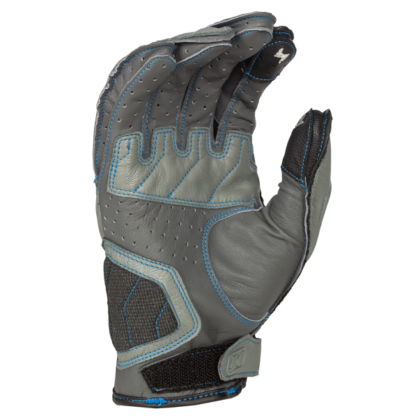 Manusi Piele Klim Induction Negru/Albastru S, 2, nordicamoto.ro