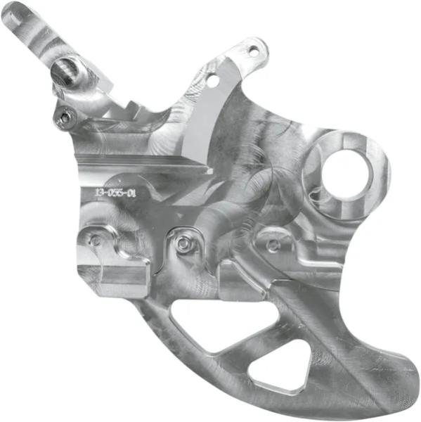MOOSE RACING Pro Shark Fin Disc Protector With Brake Carrier Silver -0