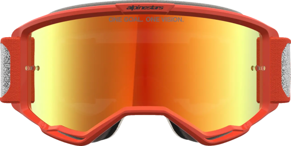 Vision 5 Rora Goggle Silver, Orange, 4, nordicamoto.ro